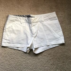 Volcom white shorts